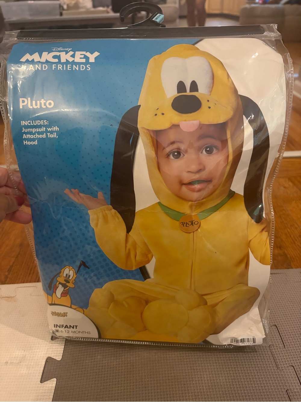 Spirit Disney Pluto Infant Costume - Yellow with Black Ears